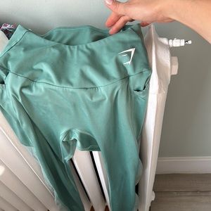 Gymshark Training Mesh Leggings - Light Green